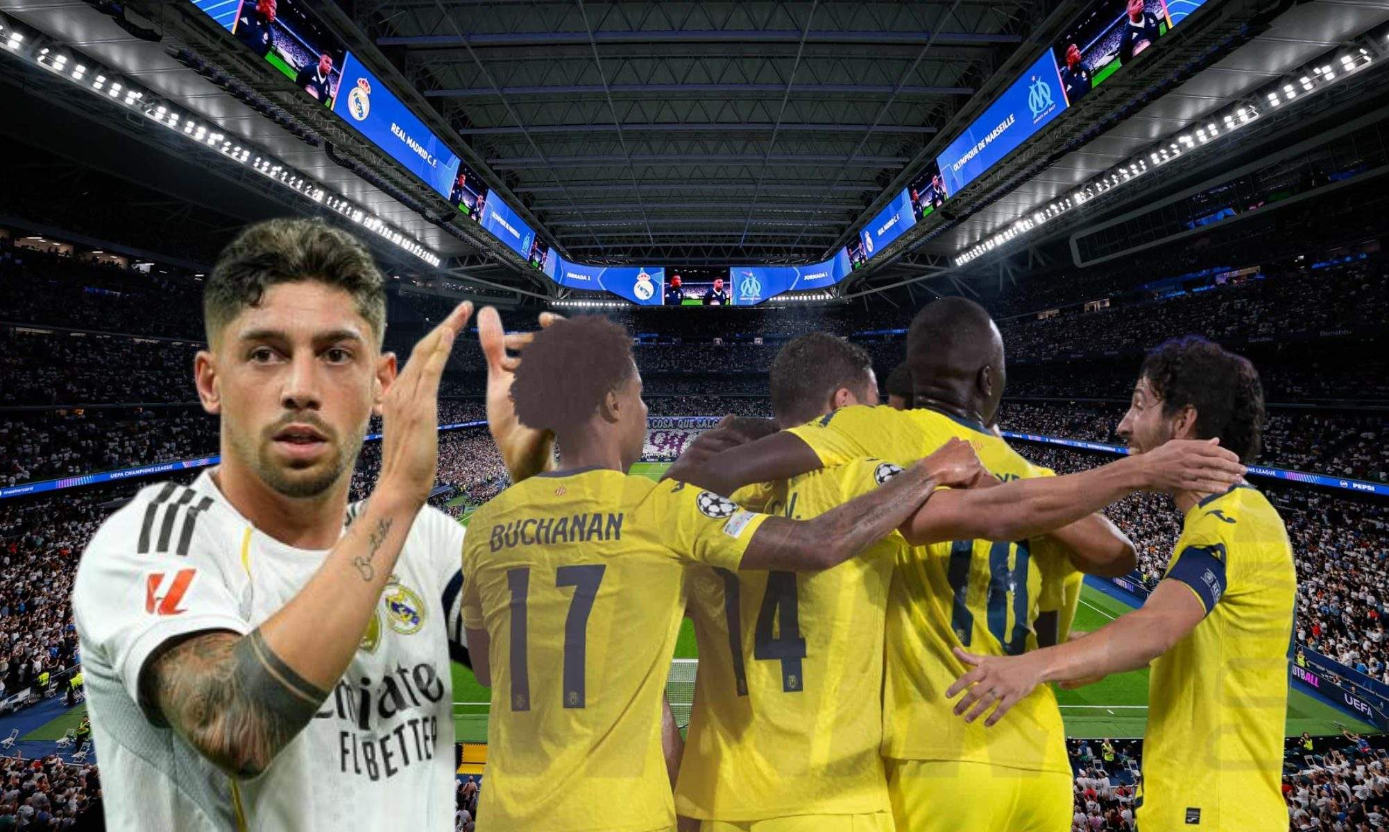 El puesto de Fede Valverde ante el Villarreal