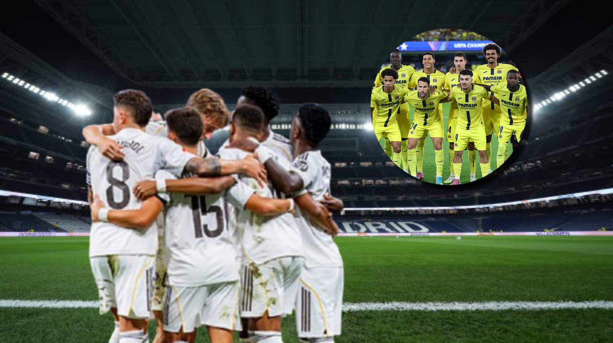 Real Madrid tendrá cuatro bajas ante Villarreal.