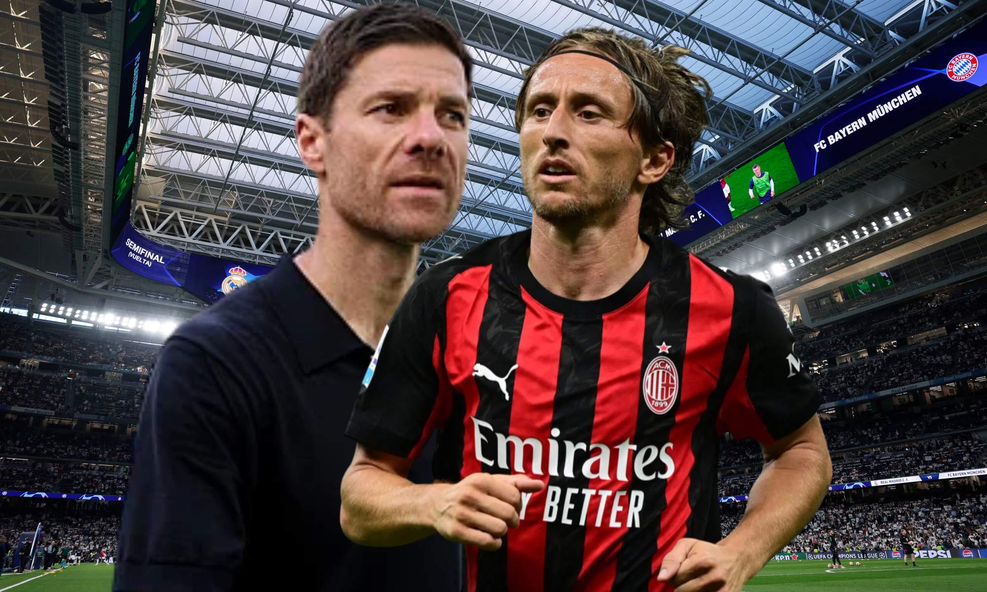 Xabi Alonso extraña a Luka Modric