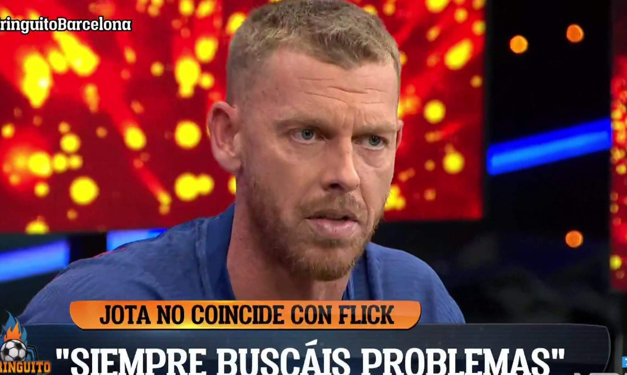 Jota Jordi da la nota antes del Clásico del Bernabéu