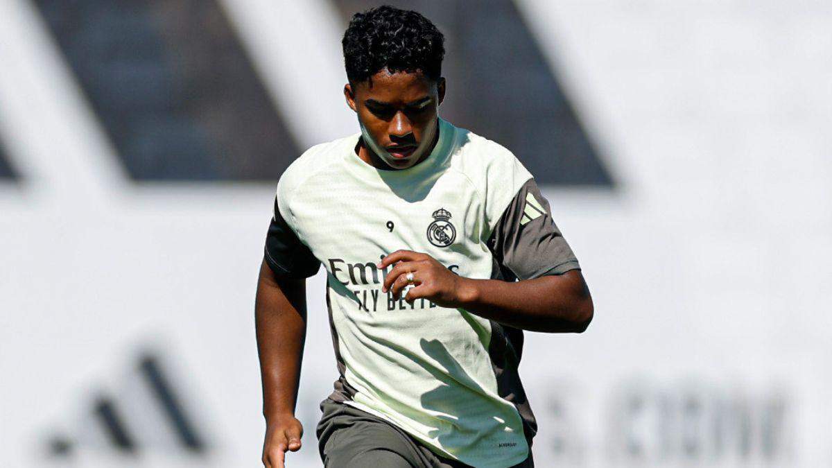 endrick entrenamiento realmadrid