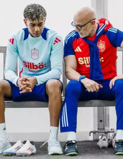 lamine yamal luis de la fuente charla