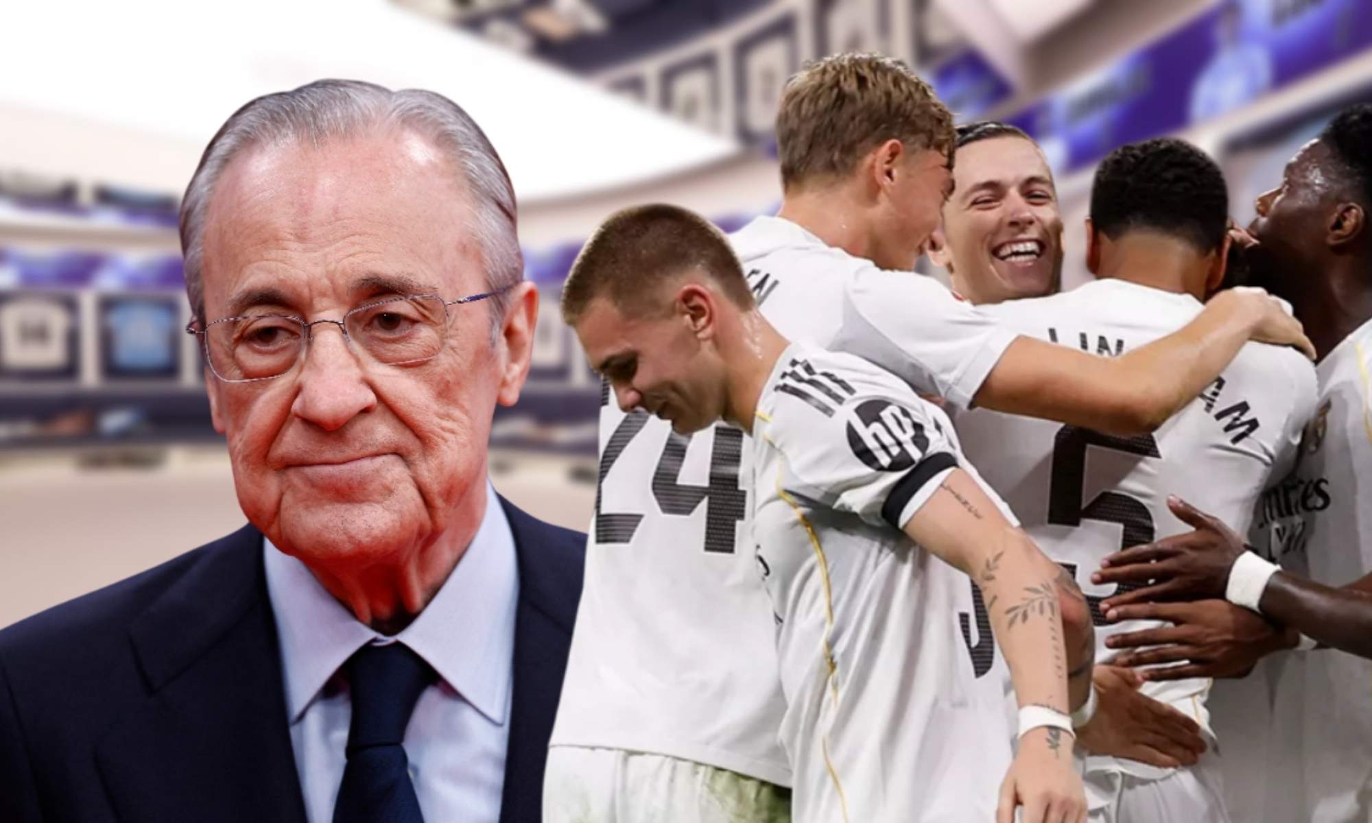 Florentino Pérez, el primero en admitir al principal 'culpable' del triunfo ante el Villarreal.