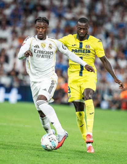 camavinga realmadrid villarreal partido