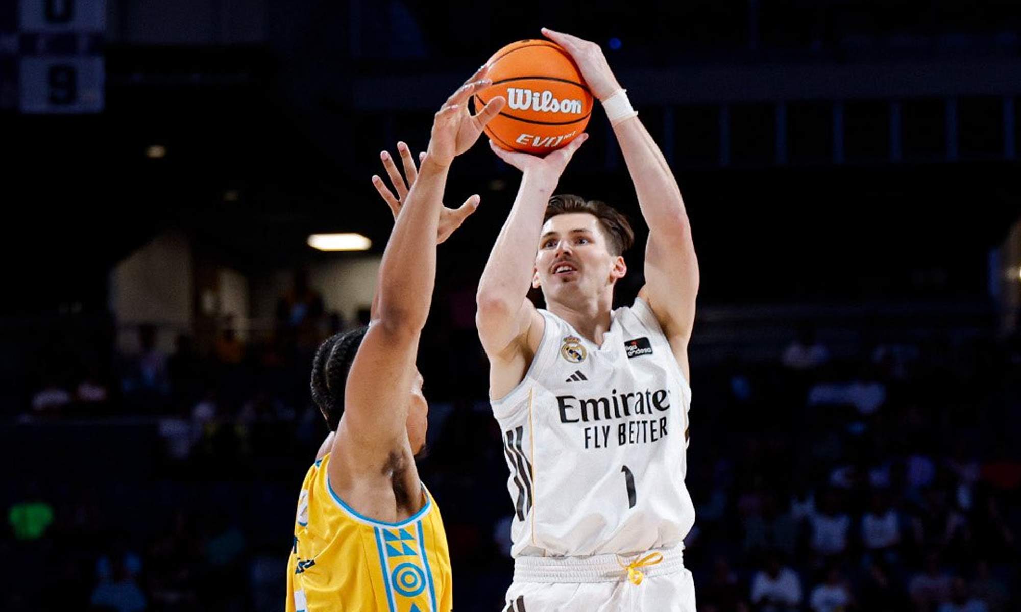 Real Madrid jugando contra Gran Canaria en la jornada 1 de la Liga Endesa. 