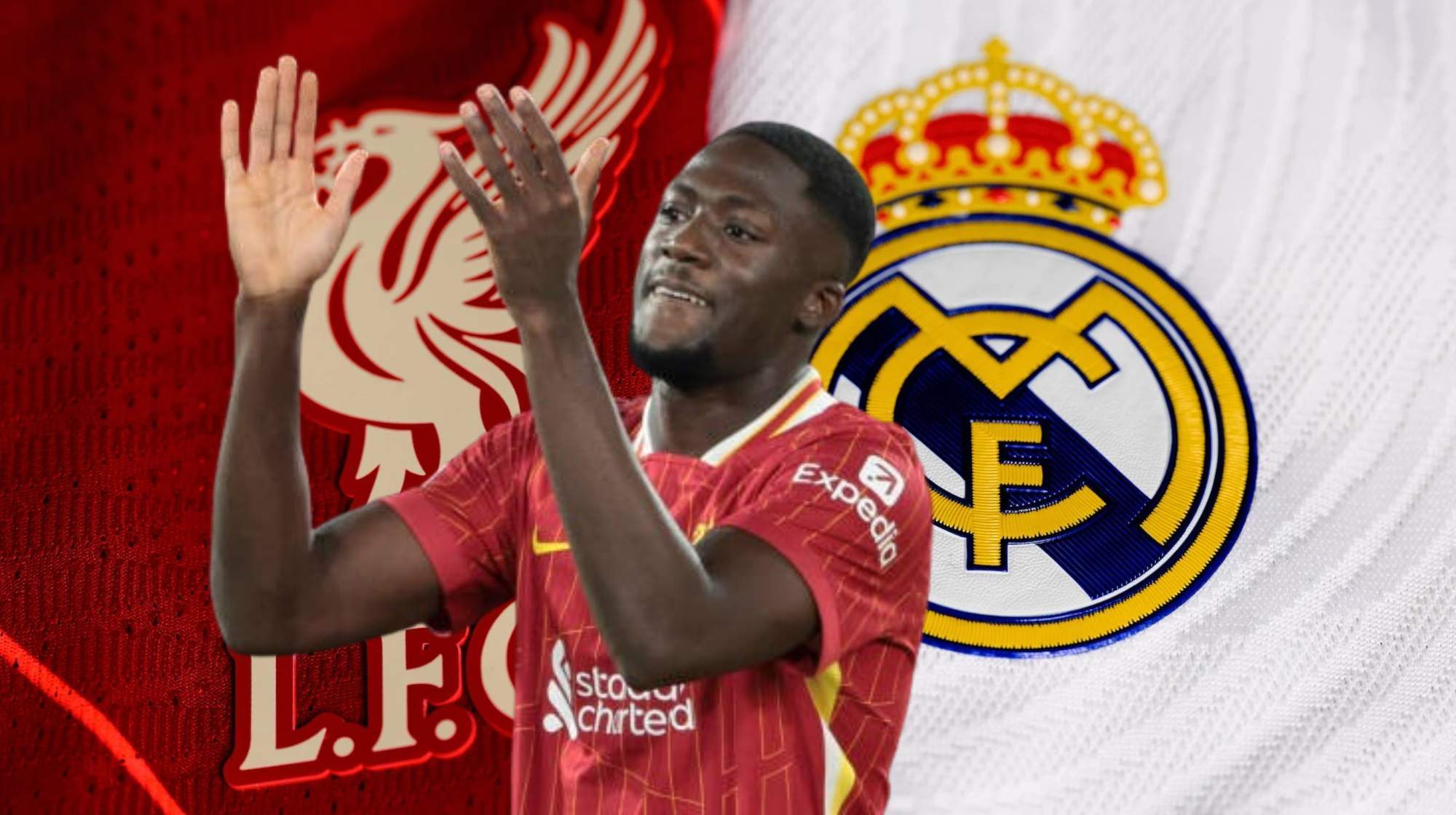 Respuesta de Liverpool al Madrid por Konaté. 