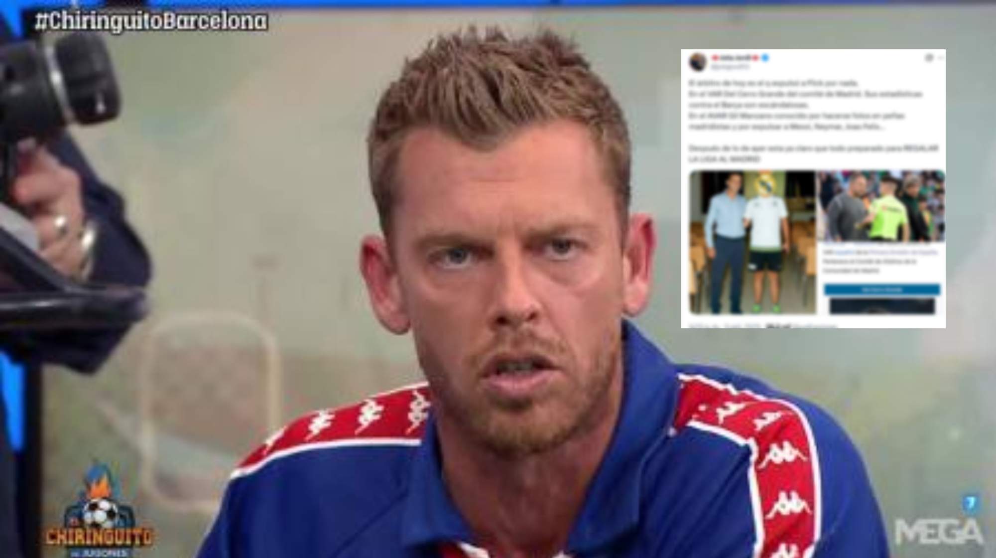 Jota Jordi señala al Real Madrid por la derrota del Barcelona.