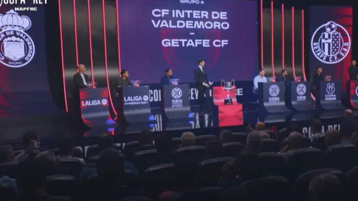 Sorteo de la primera ronda de la Copa del Rey