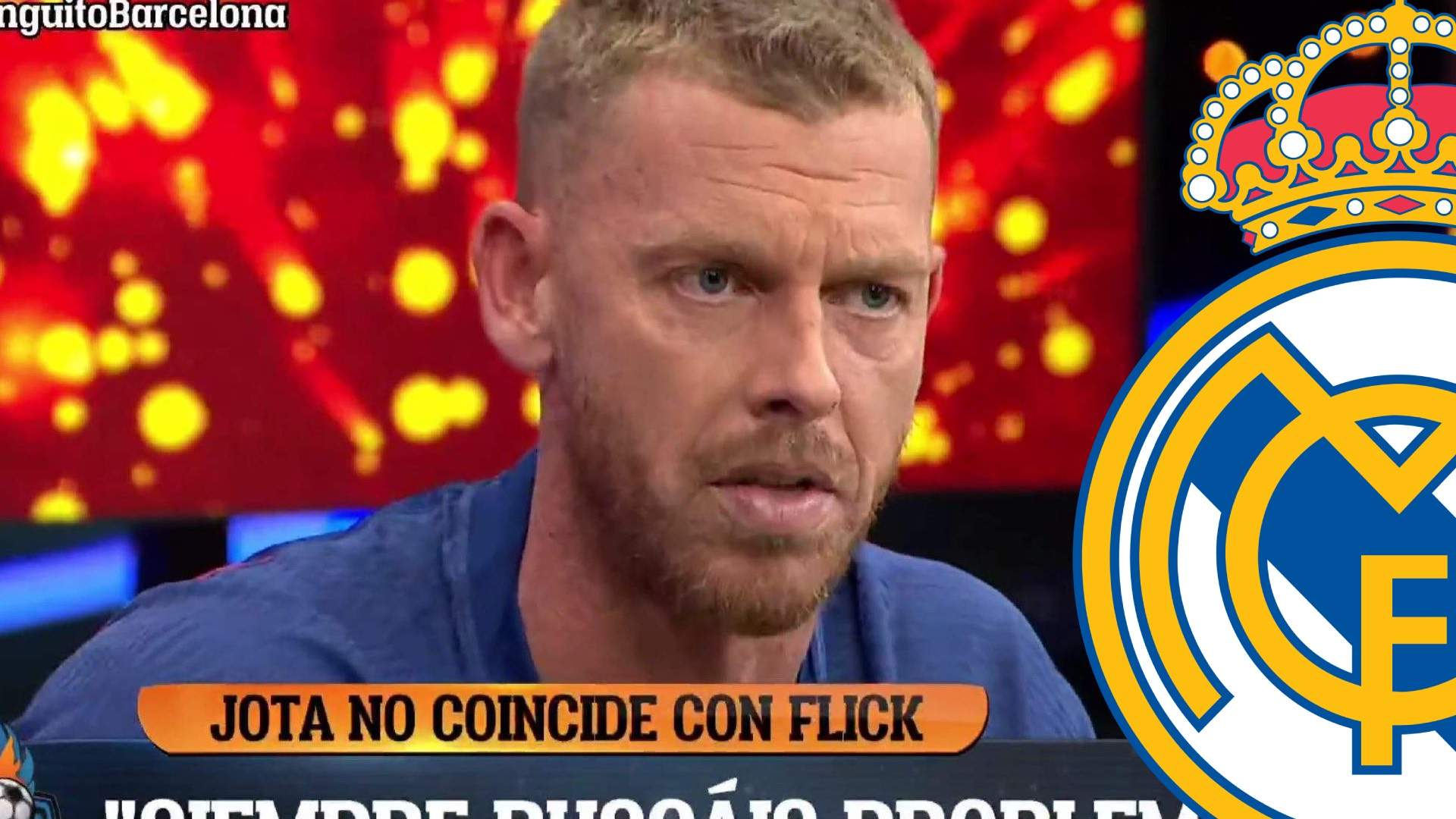 Jota Jordi insiste en culpar al Real Madrid por el pinchazo del Barça: "Los árbitros nos..."