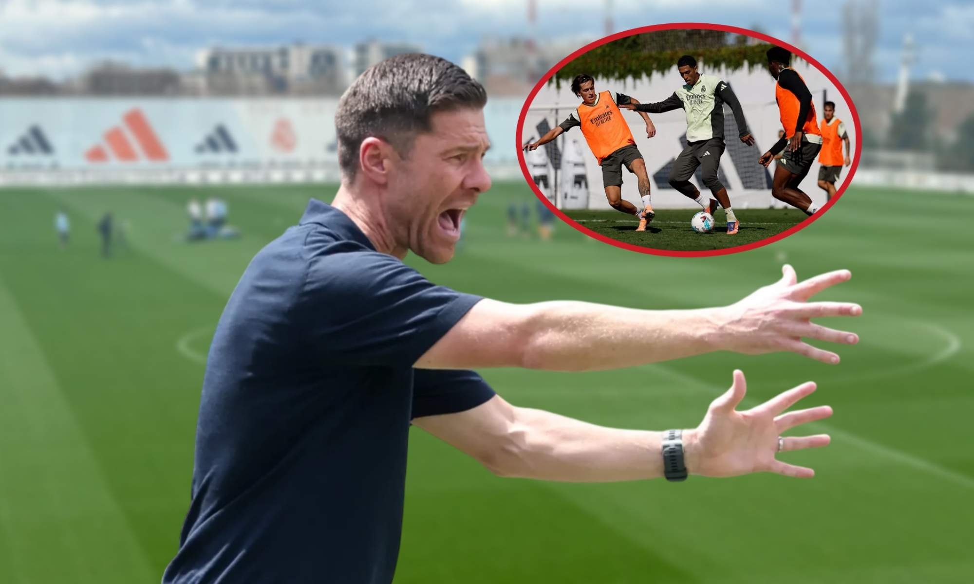 Xabi Alonso ha contado esta mañana en Valdebebas con un jugador al que puede usar mucho en el futuro.