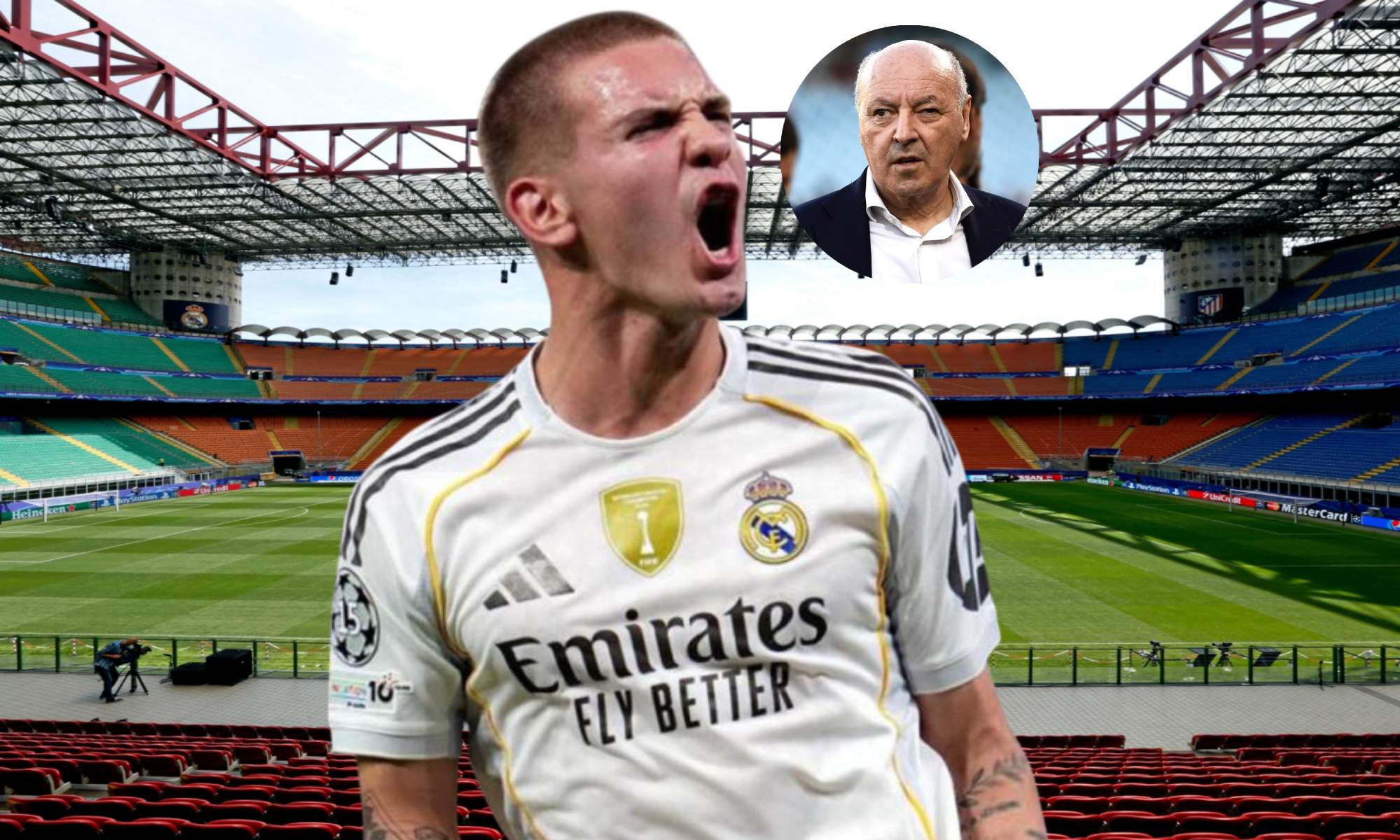 El presidente del Inter de Milán se manifiesta sobre el fichaje de Mastantuono por el Real Madrid