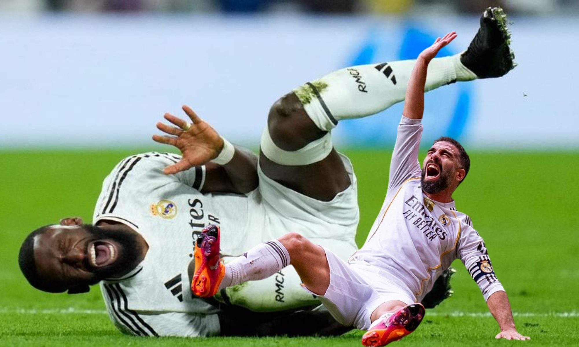 Los 4 lesionados del Real Madrid