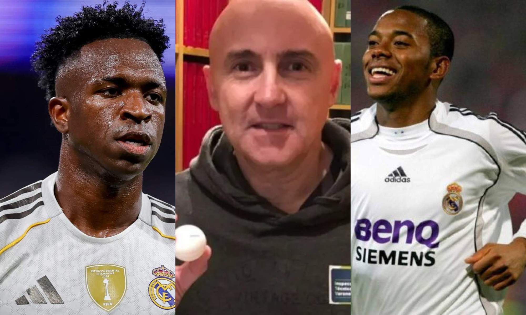 Maldini se 'moja' entre Vinicius y Robinho: dice quien es mejor