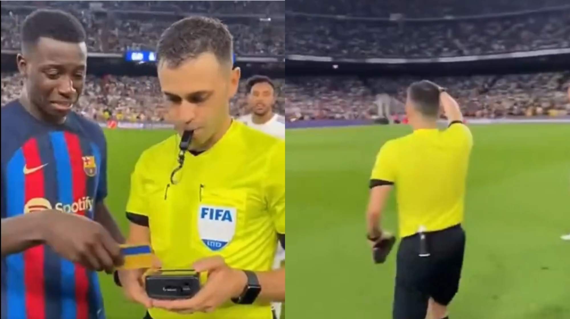 Mariano Díaz revienta las redes con un video de árbitros y el Barcelona.