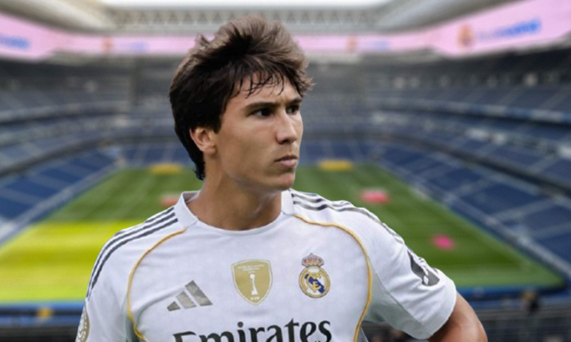 Gonzalo García y el Santiago Bernabéu. 