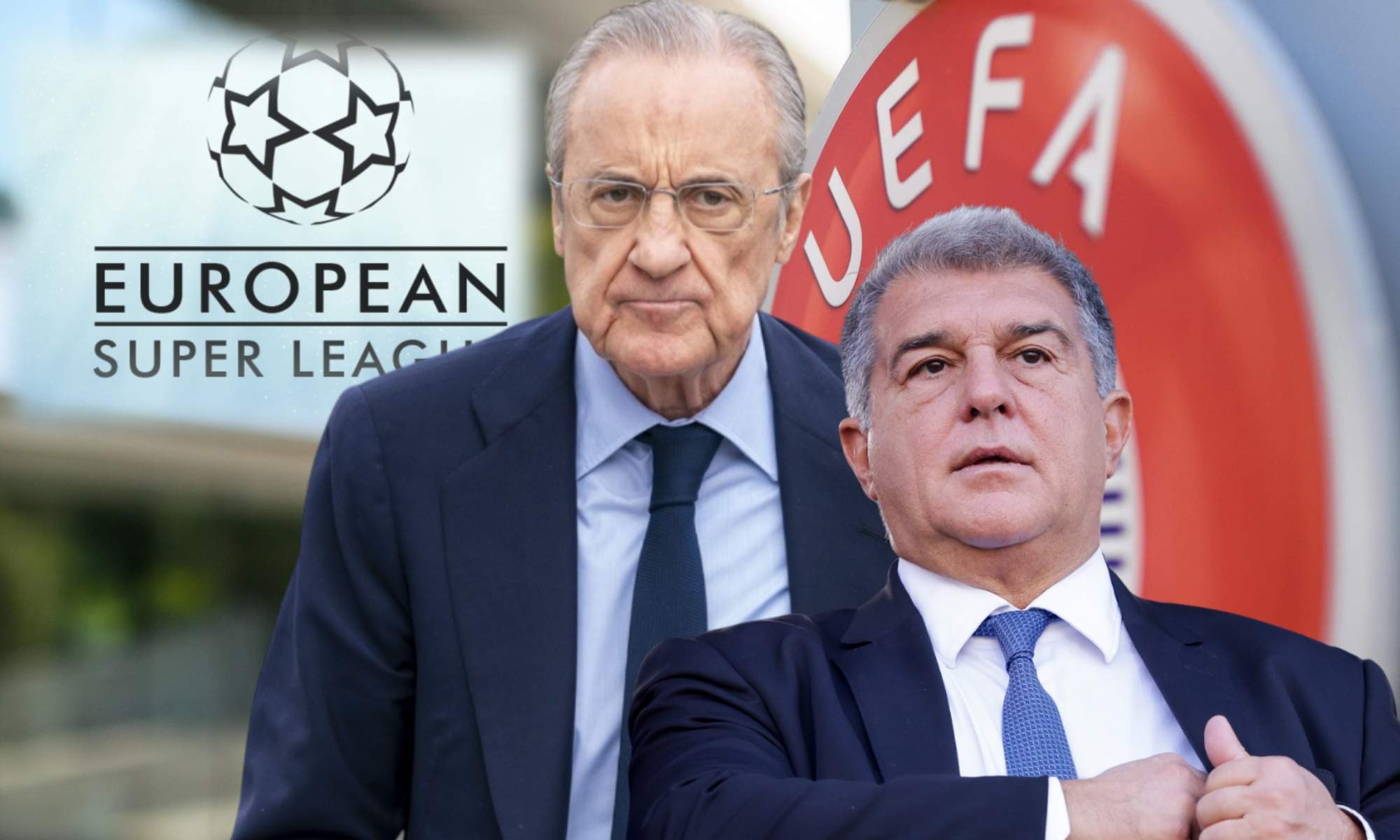 Laporta confirma su adiós a la Superliga y Maroto desvela el enfado de Florentino