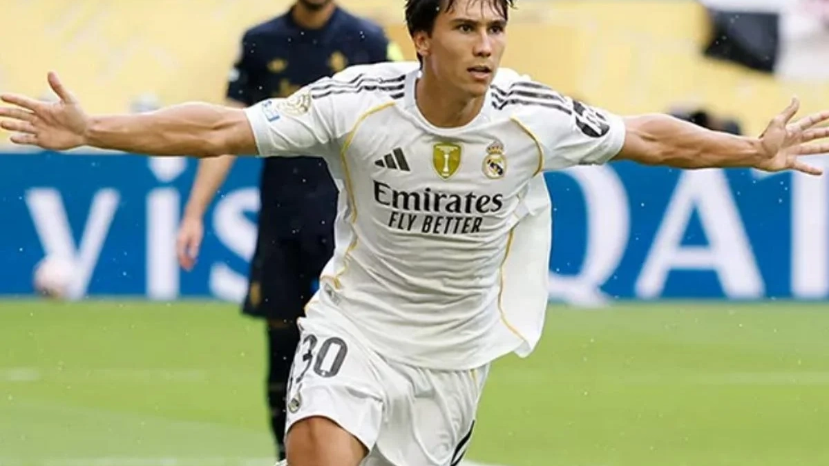 gonzalo garcía celebracion gol realmadrid