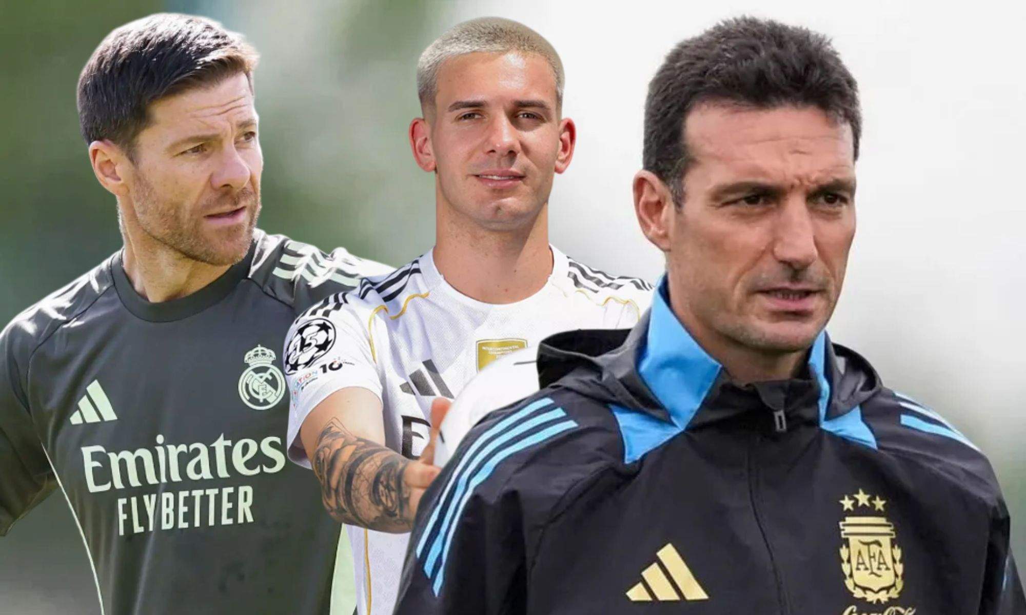 Lionel Scaloni repasa la situación de Franco Mastantuono en el Real Madrid