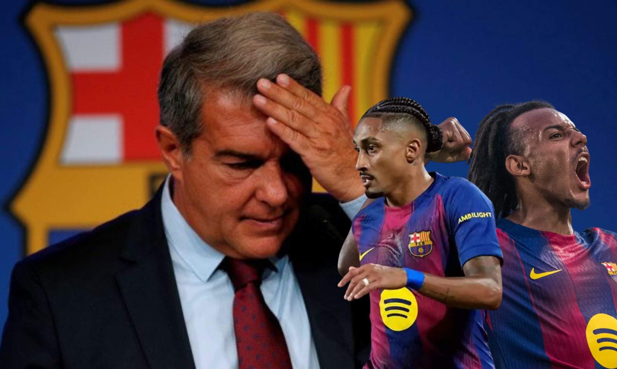 El Barça debe dinero por Koundé, Lewandowski o Raphinha