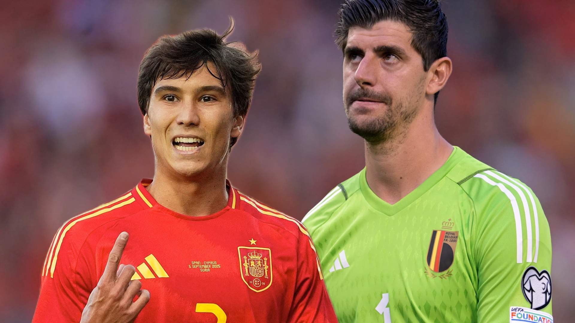 Gonzalo marca y se sale con la Sub-21, Courtois imbatible con Bélgica