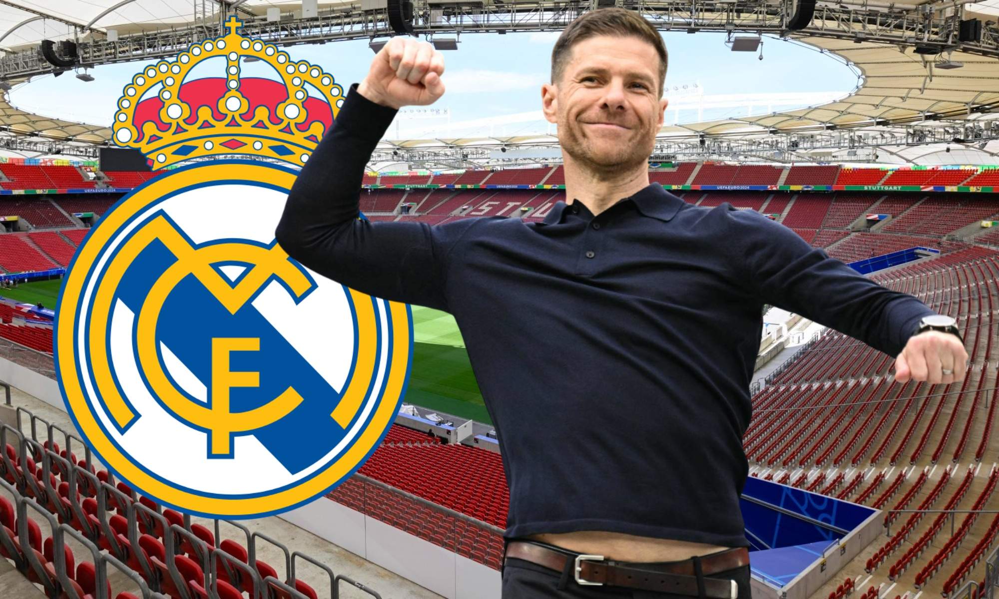 Xabi Alonso vigila en Alemania a la joya que puede llevar la batuta del Real Madrid