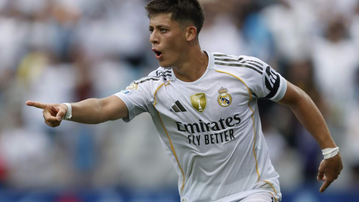 arda guler celebracion gol realmadrid