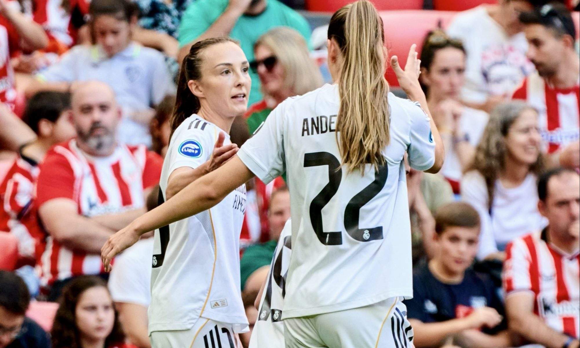 El Real Madrid vence al Athletic con una gran Weir El Real Madrid vence al Athletic con una gran Weir