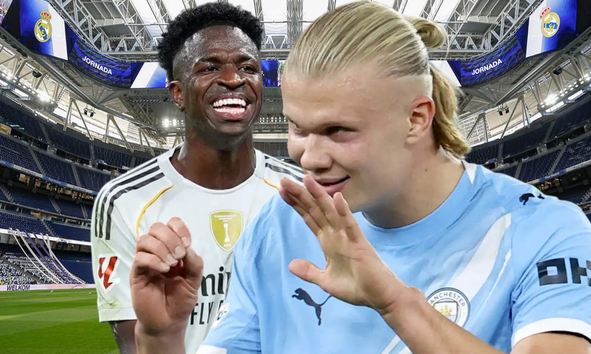 La situación de Vinicius afecta a lo que pueda pasar con Erling Haaland