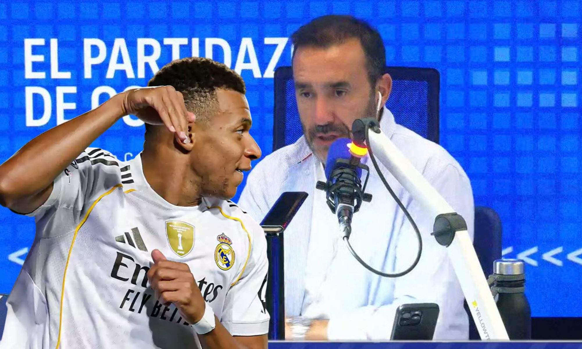 Juanma Castaño defiende a Mbappé Juanma Castaño defiende a Mbappé