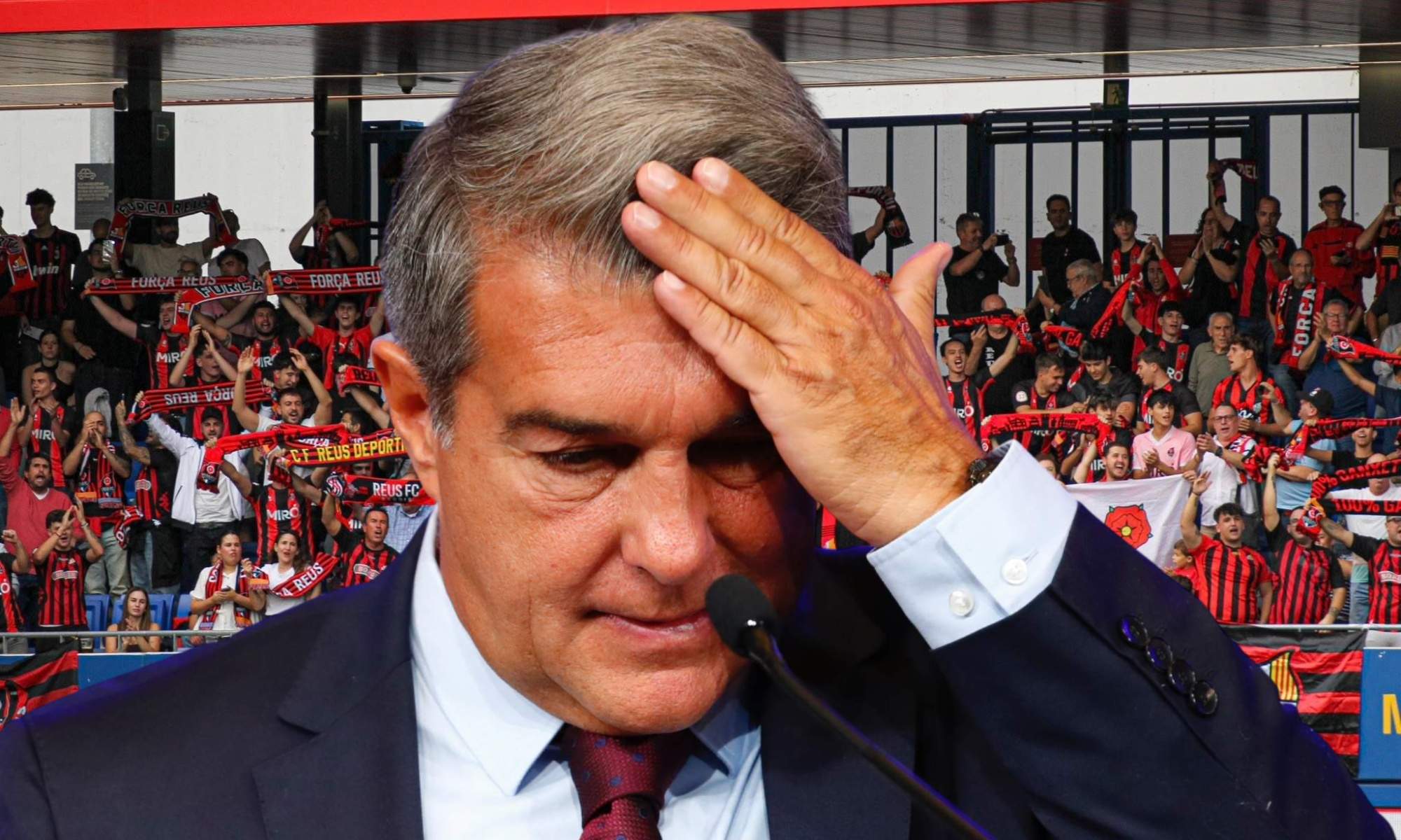 Laporta no puede pisar Reus: gritos en su contra y una acusación muy grave