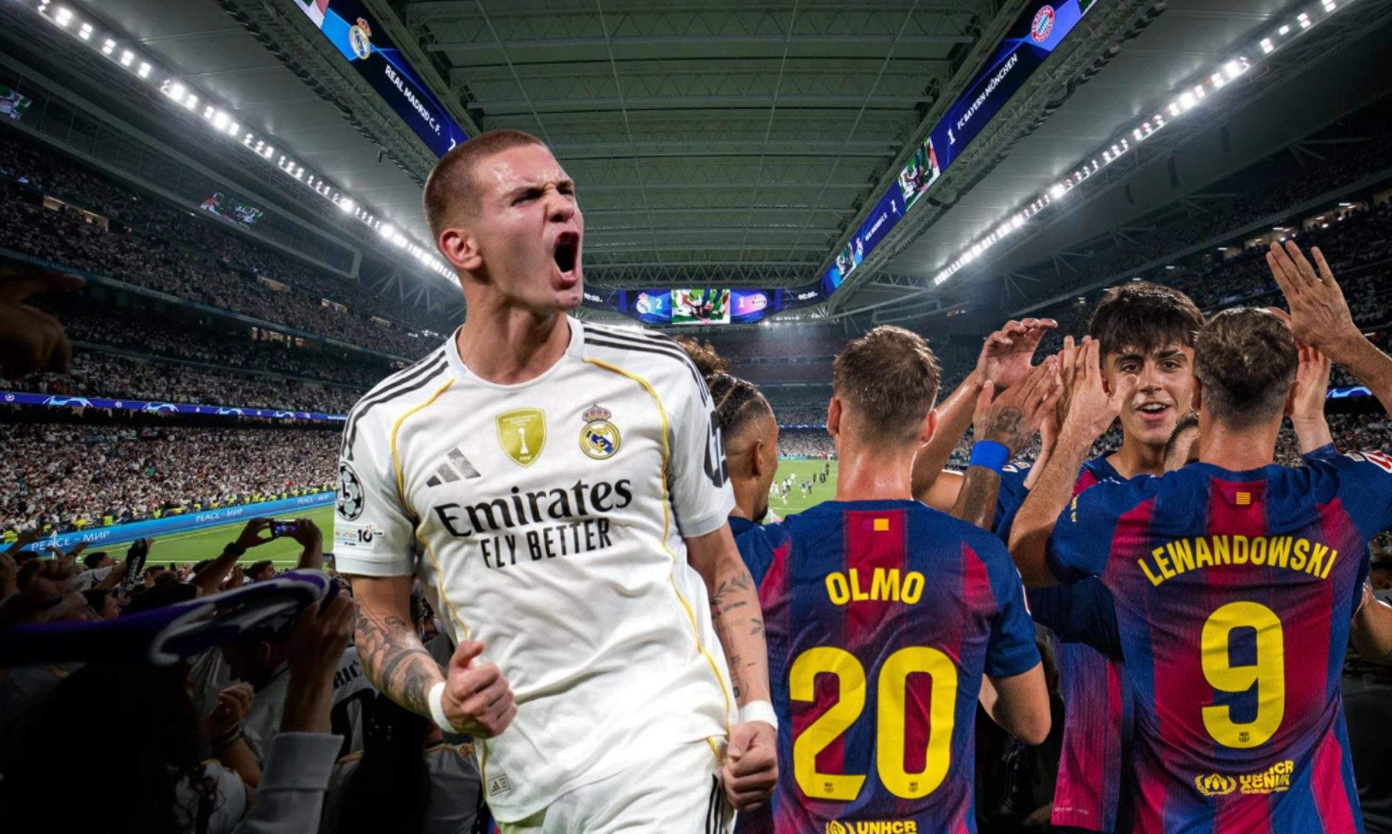 Campaña contra Mastantuono antes del Clásico