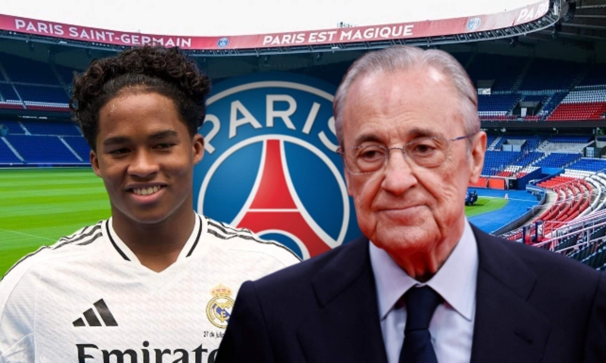 El PSG podría estar interesado en fichar a Endrick Felipe en el próximo mes de enero.