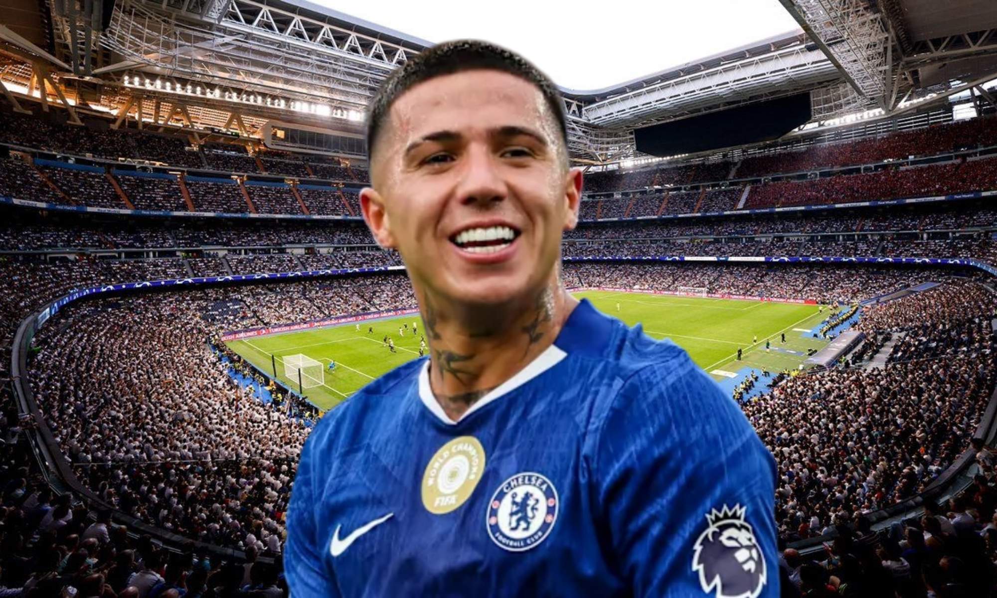 El Real Madrid busca un centrocampista y el nombre de Enzo Fernández ha vuelto a estar vinculado con los blancos.