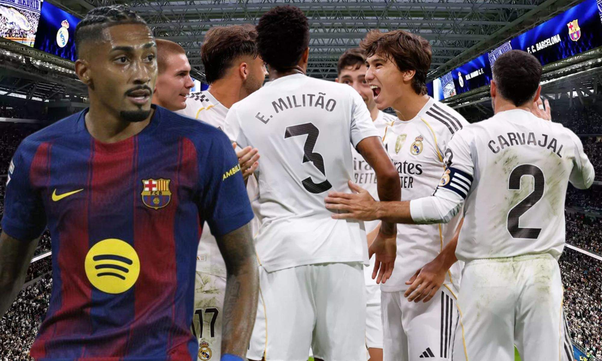 La presencia de Raphinha en el Clásico cambia notablemente en las últimas horas