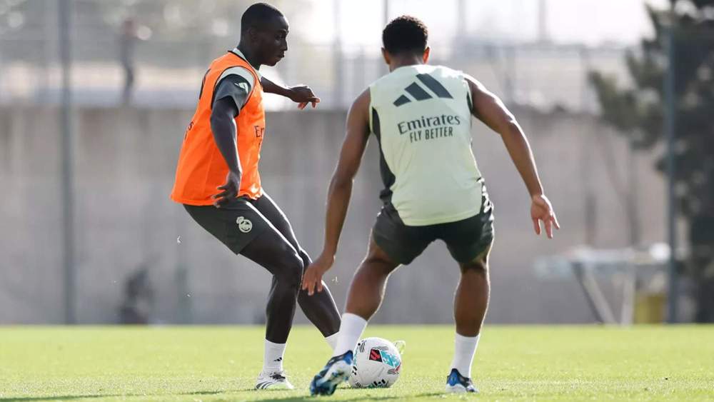 ferland mendy entreno valdebebas