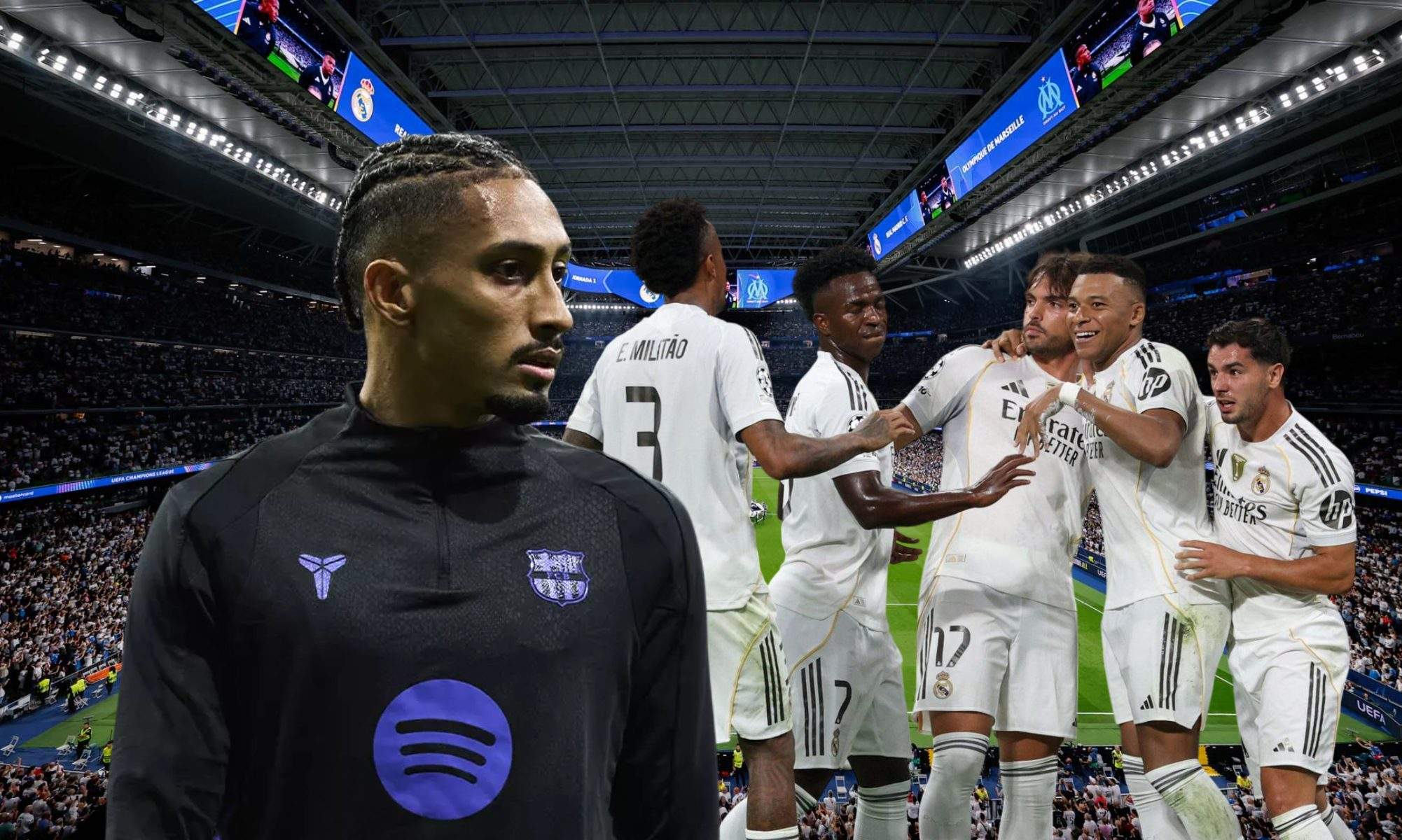 Raphinha sube la tensión en Barcelona 10 días antes del Clásico