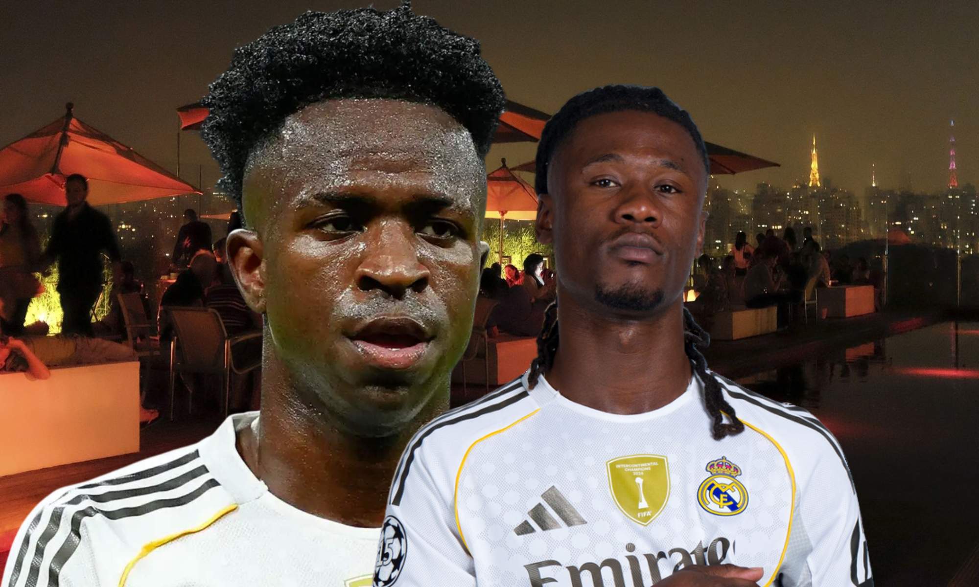 Vinicius, denunciado por una fiesta en Brasil