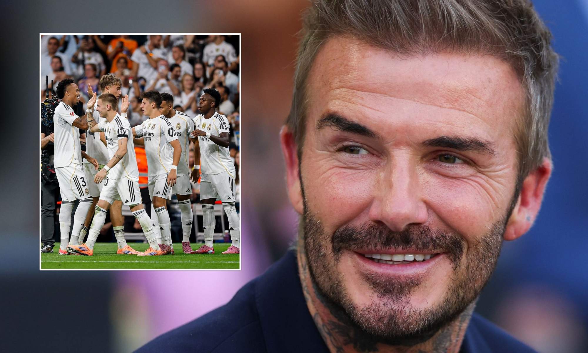 Sorpresa, Beckham desea quitarle un jugador al Madrid y ficharle para Miami