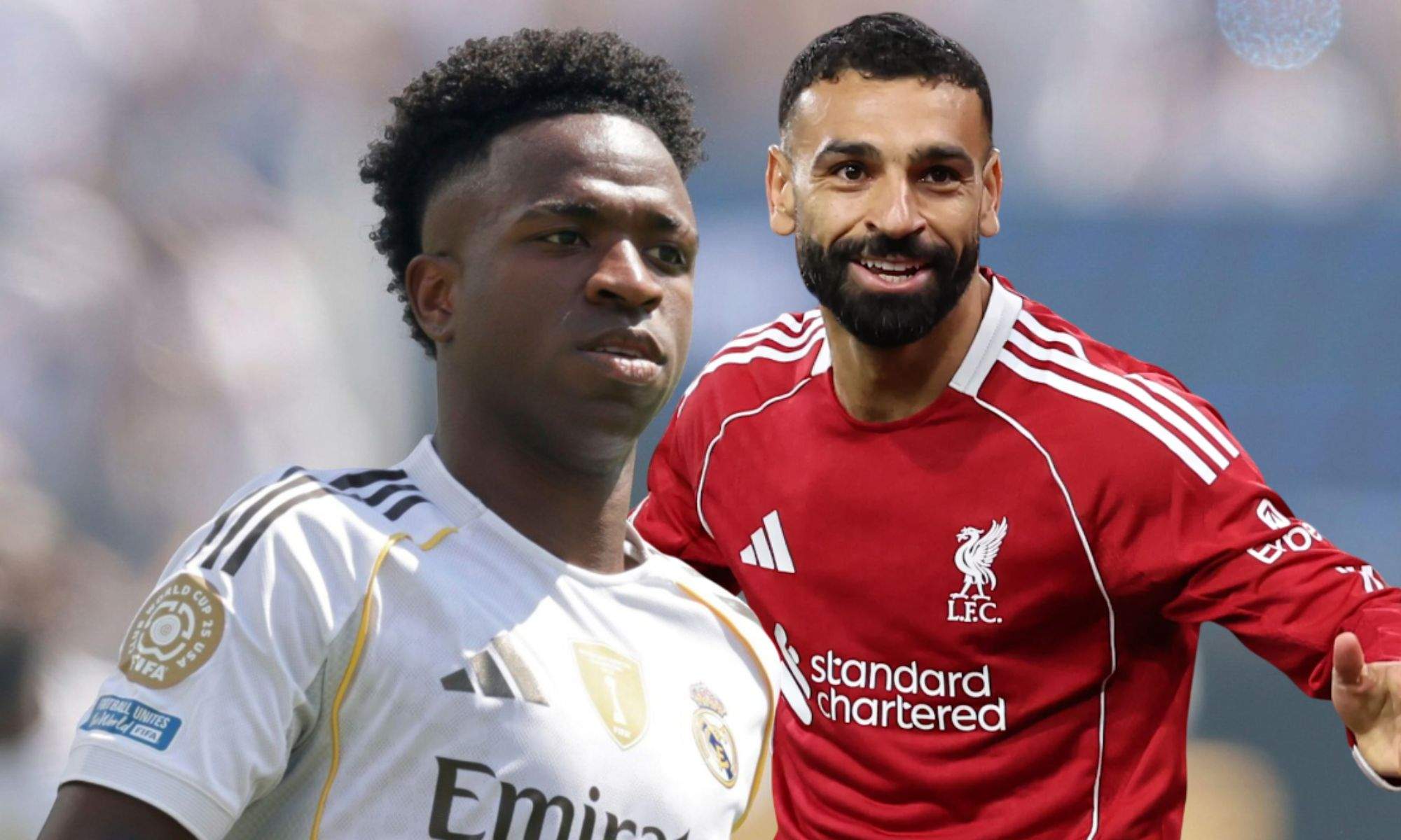 La comparación entre Vinícius Jr. y Mohamed Salah es definitiva para ambos jugadores