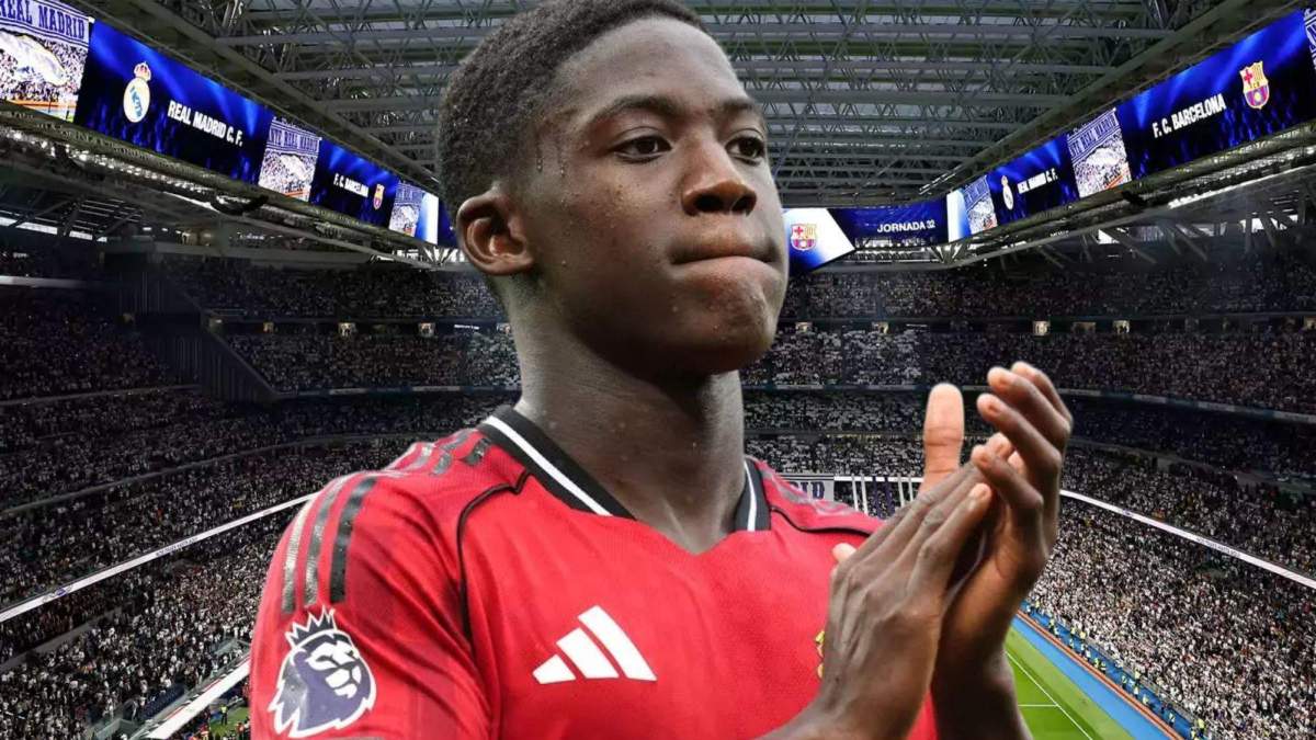 Kobbie Mainoo y Bernabéu Kobbie Mainoo y Bernabéu