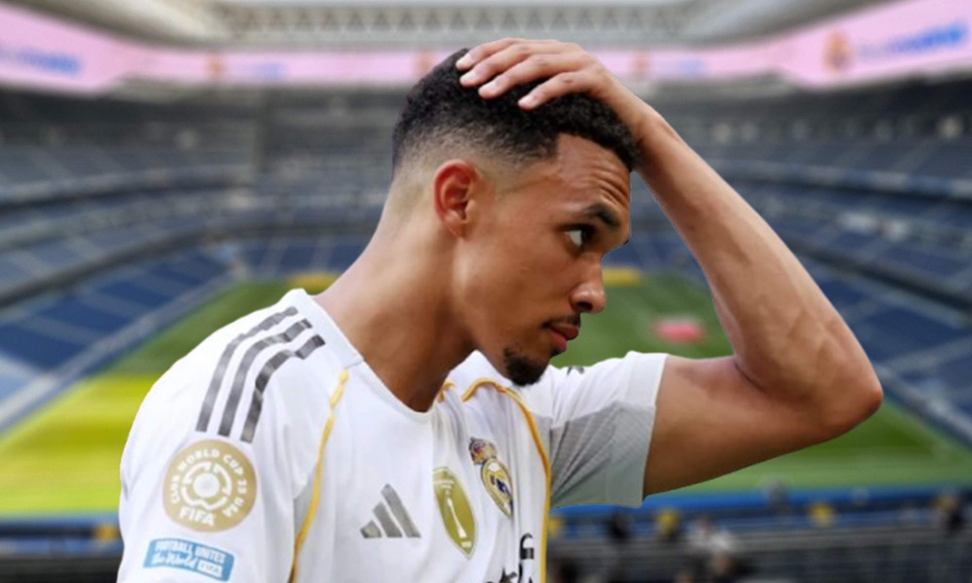 Trent Alexander-Arnold y el Santiago Bernabéu.