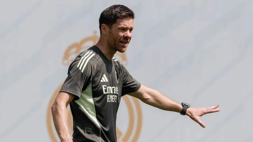 xabi alonso entrenamiento realmadrid valdebebas