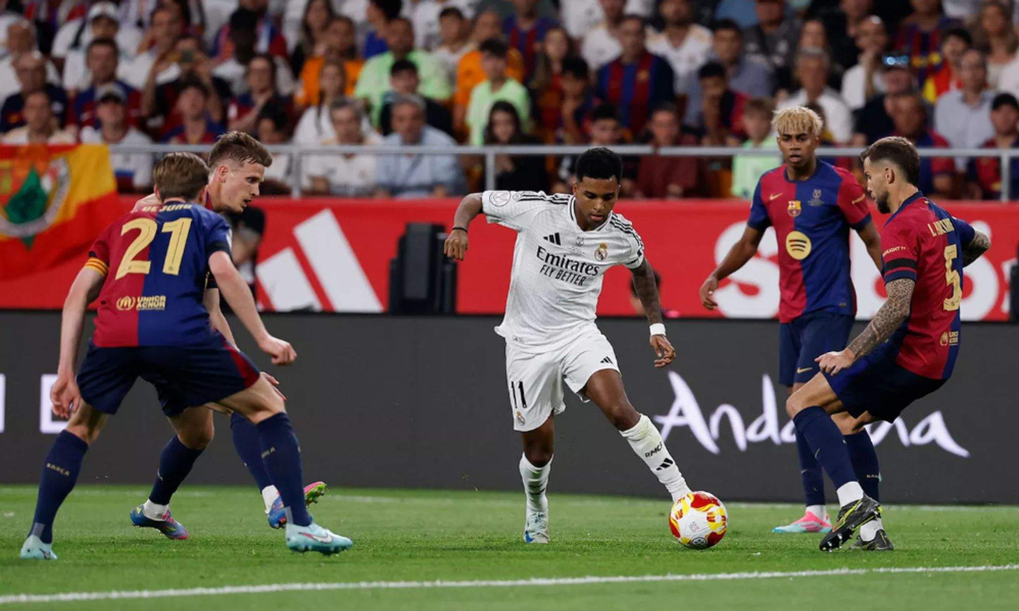 Rodrygo Goes activa el modo concentración pensando desde ya en el Clásico del Bernabéu