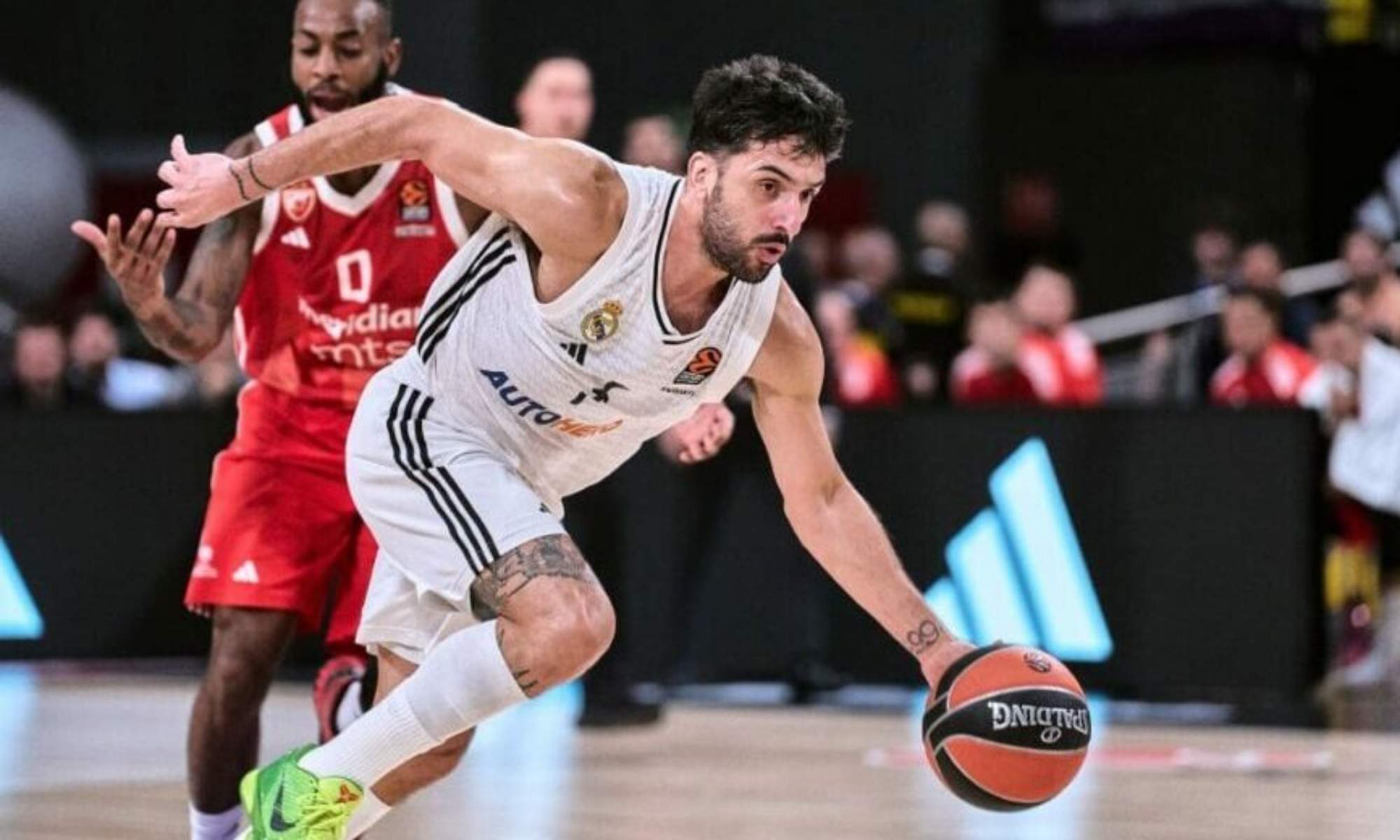 Dónde ver el Estrella Roja - Real Madrid: fecha y hora del partido de Euroliga
