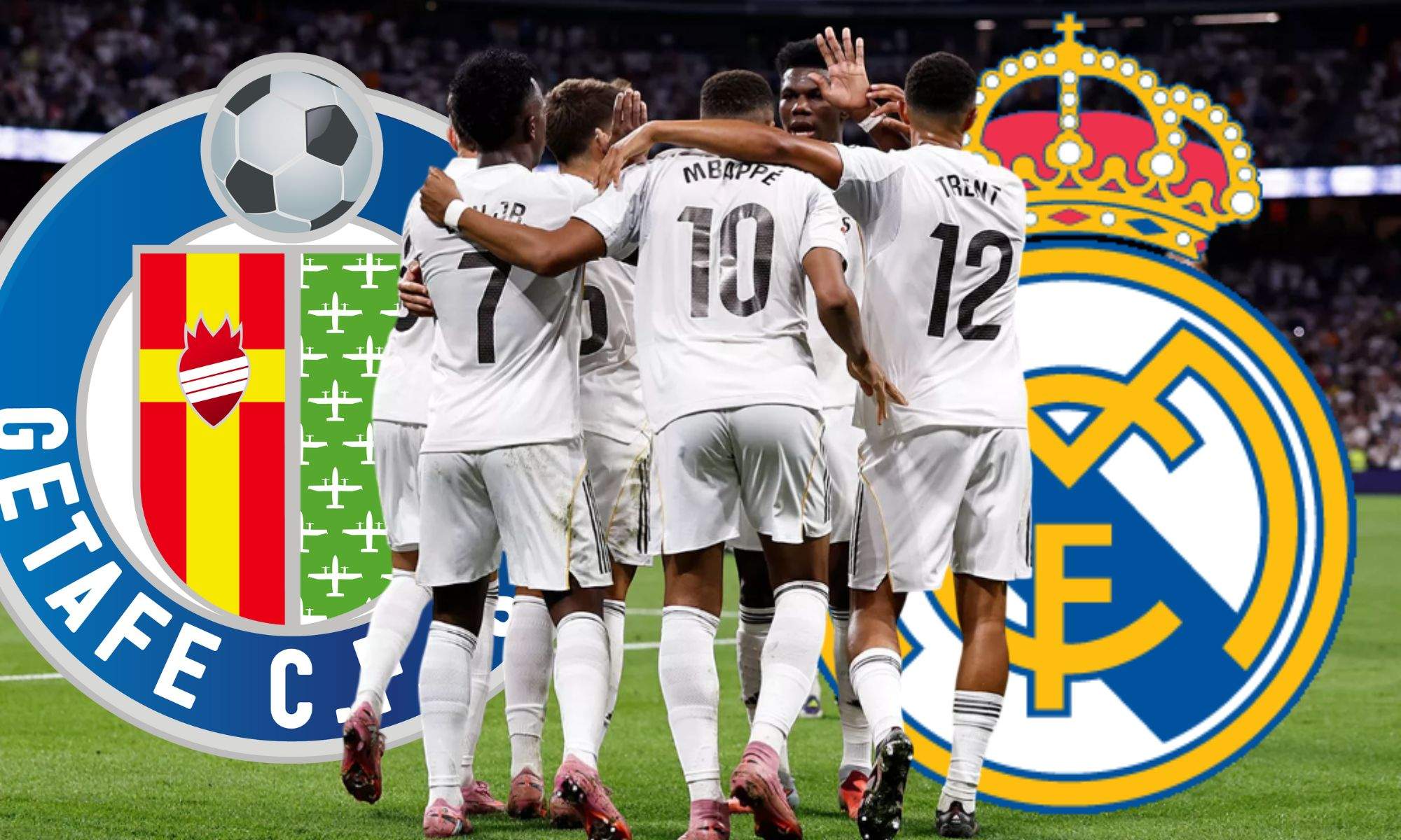 A qué hora y dónde ver el partido entre Getafe y Real Madrid de la jornada 9 de Liga