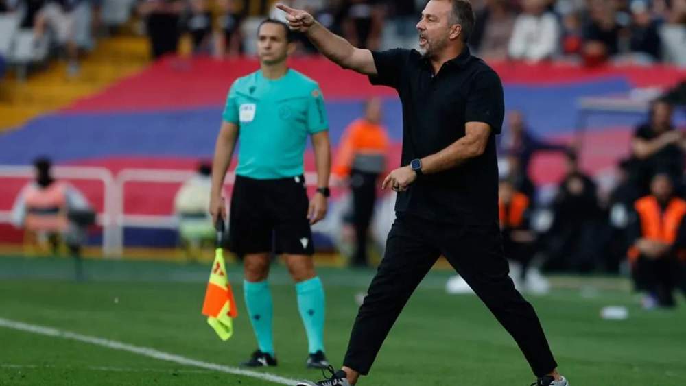hansi flick protesta arbitro