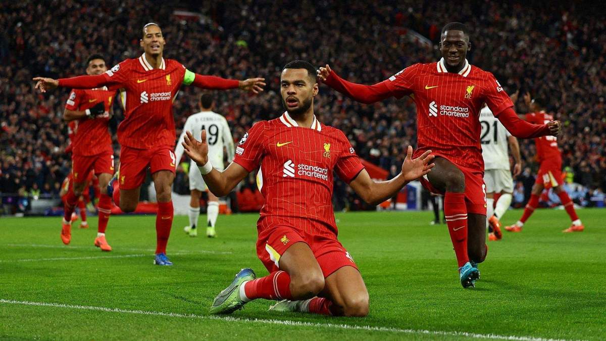 liverpool realmadrid gol celebracion liverpool realmadrid gol celebracion