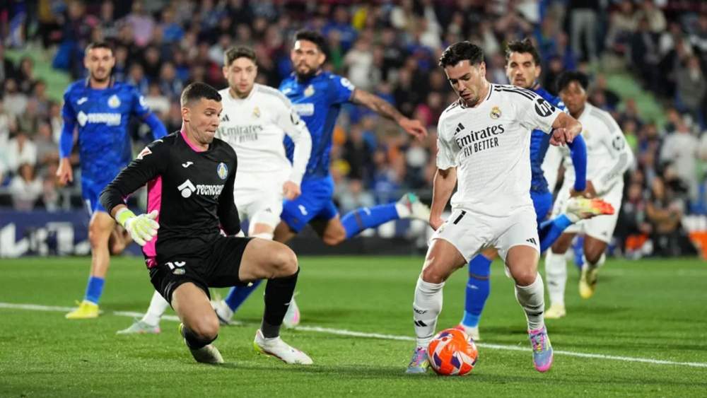 Una foto del Getafe - Real Madrid de la temporada pasada.