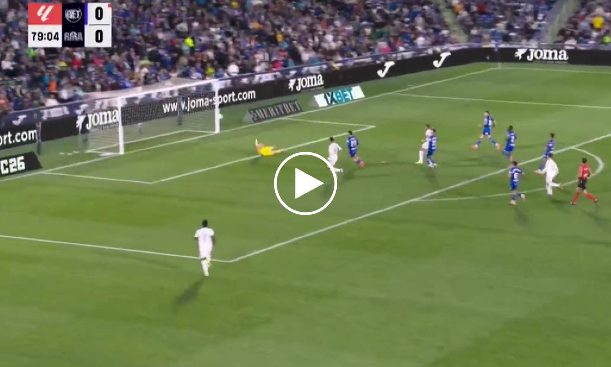Mbappé pone el 0-1 en el Coliseum y coloca por delante al Real Madrid