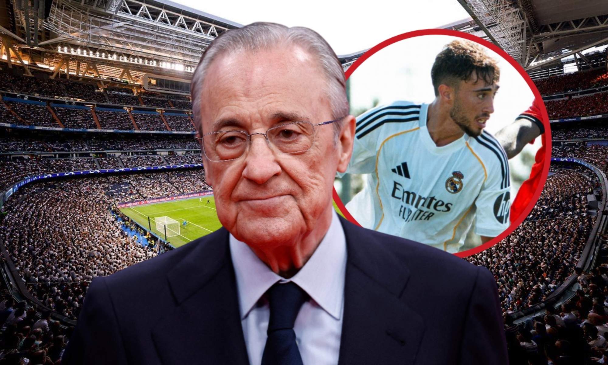 Florentino Pérez podría estar preparando una operación para blindar a una de las promesas más importantes que tiene el Real Madrid en La Fábrica.